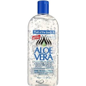 Fruit of the Earth Aloe Vera Gel No Added Fragrance Moisturizer for Sunburn Skin